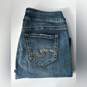 Silver Jeans Suki Straight Leg Jeans Women’s 26x30 Medium Wash Denim